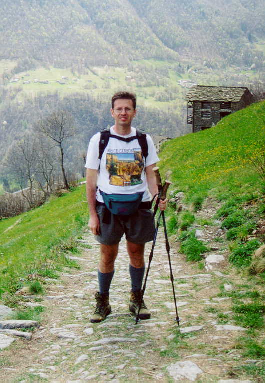 trekking su sentiero